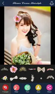 Play Flower Crown Hairstyle