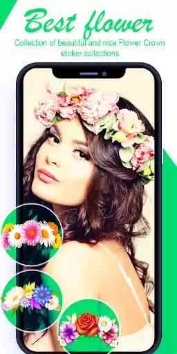 Play Flower Crown Photo Editor as an online game Flower Crown Photo Editor with UptoPlay