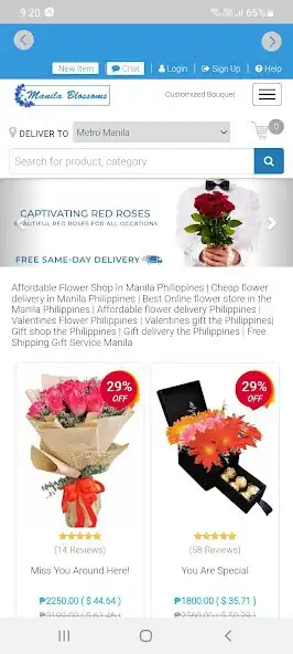 Play Flower Delivery Manila city  and enjoy Flower Delivery Manila city with UptoPlay