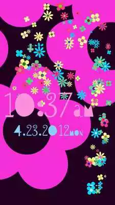 Play Flower Flow! Clock Plugin