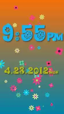 Play Flower Flow! Clock Plugin