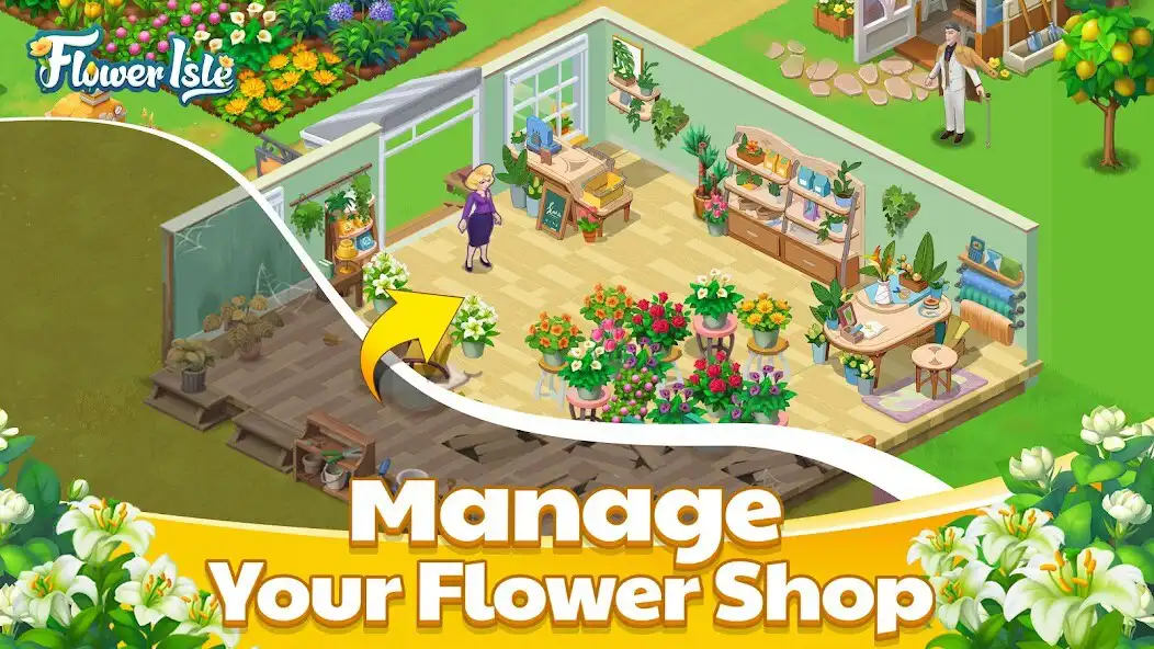 Play Flower Isle as an online game Flower Isle with UptoPlay