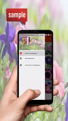 Play Flower live wallpapers.