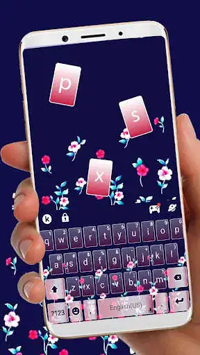 Play Flower Pattern Keyboard Theme  and enjoy Flower Pattern Keyboard Theme with UptoPlay