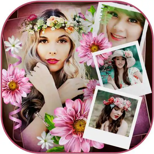 Free play online Flower Photo Collage Frames APK