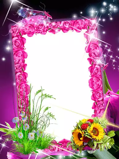 Play Flower Photo Frames as an online game Flower Photo Frames with UptoPlay