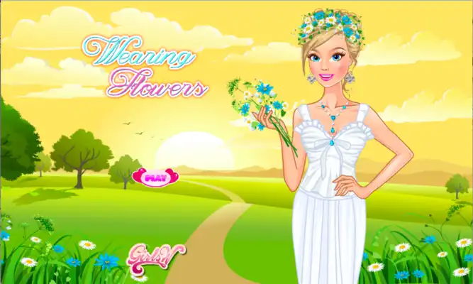 Play Flower Princess Dress Up