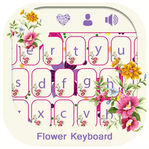 Free play online Flowers Keyboard  APK