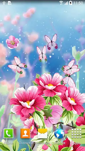 Play Flowers Wallpaper as an online game Flowers Wallpaper with UptoPlay