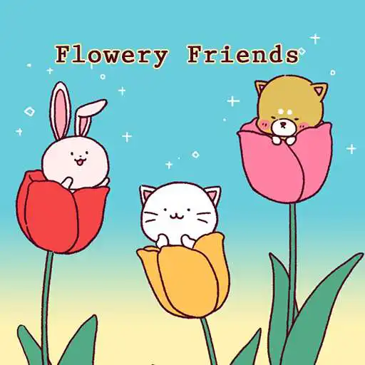 Play Flowery FriendsTheme APK