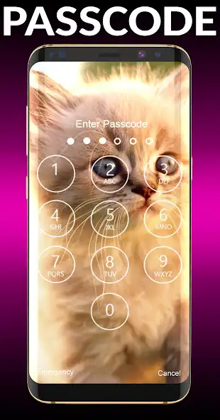 Play Fluffy Kitties Lock Screen as an online game Fluffy Kitties Lock Screen with UptoPlay