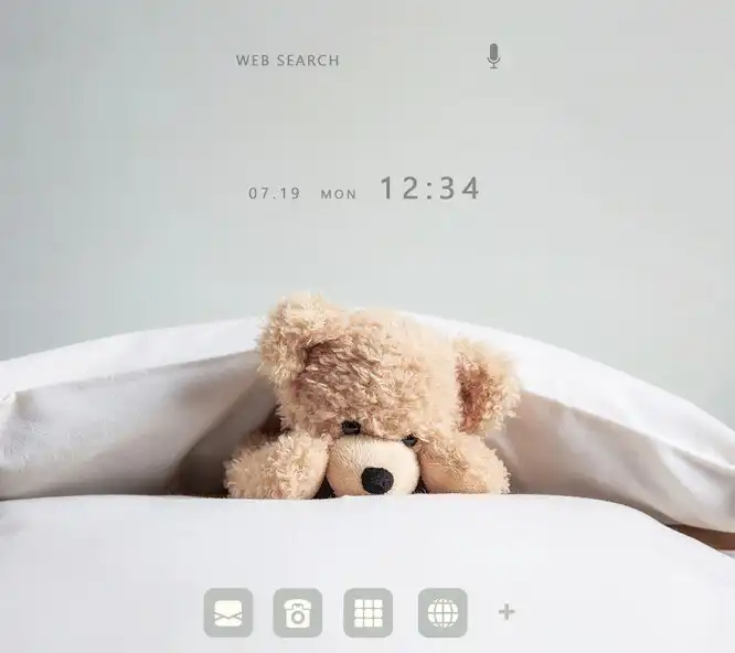 Play Fluffy Teddy Bear Theme +HOME  and enjoy Fluffy Teddy Bear Theme +HOME with UptoPlay