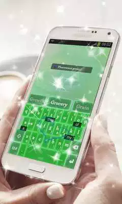 Play Fluorescent green Keyboard