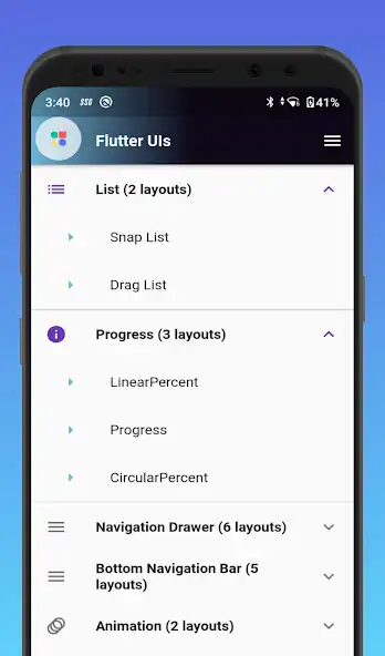 Play Flutter UI as an online game Flutter UI with UptoPlay