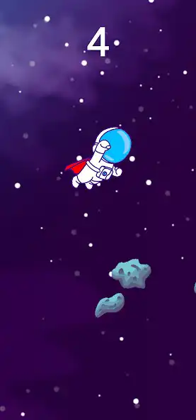 Play Flying astronaut K as an online game Flying astronaut K with UptoPlay