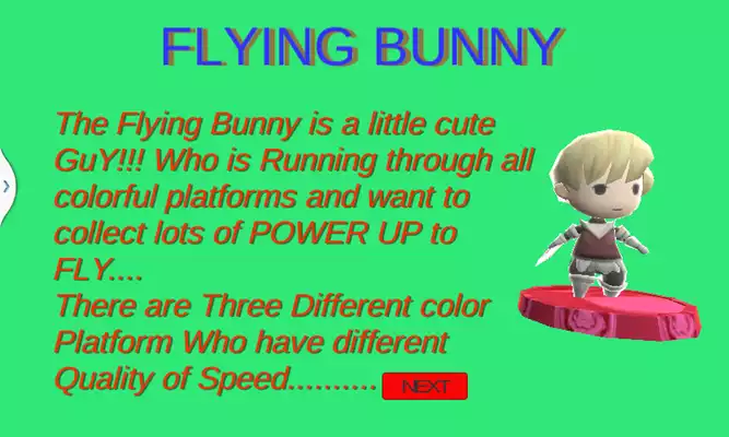 Play FlyingBunny as an online game FlyingBunny with UptoPlay