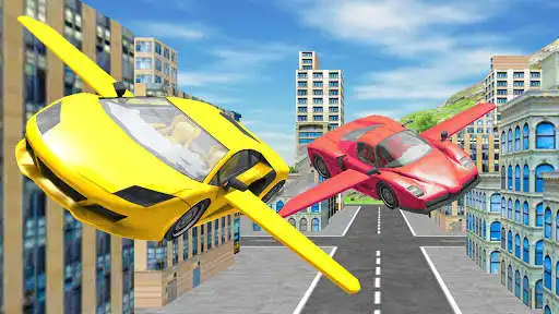 Play Flying car game : City car games 2020  and enjoy Flying car game : City car games 2020 with UptoPlay