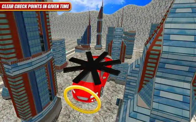 Play Flying Car Rescue Game 3D