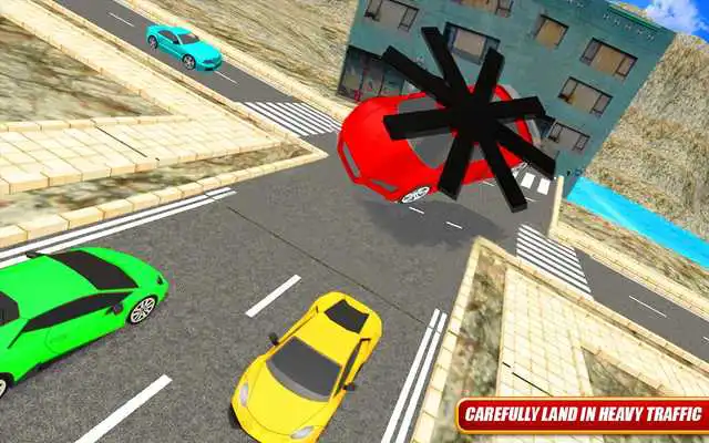 Play Flying Car Rescue Game 3D