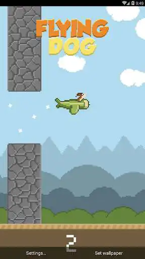 Play Flying Dog LWP Free  and enjoy Flying Dog LWP Free with UptoPlay