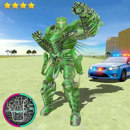 Play Flying Dragon Robot Transform Vice Town APK