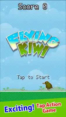 Play Flying Kiwi - Dot Swipe Action