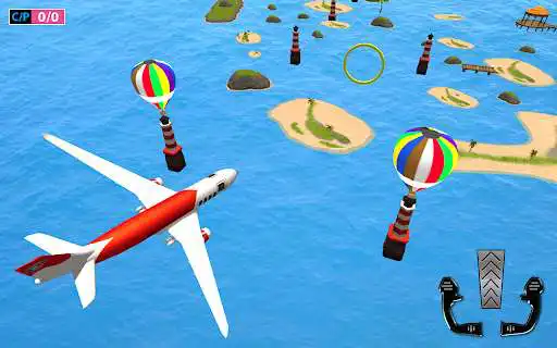 Play Flying Simulator Air plane Flight Game 3D as an online game Flying Simulator Air plane Flight Game 3D with UptoPlay