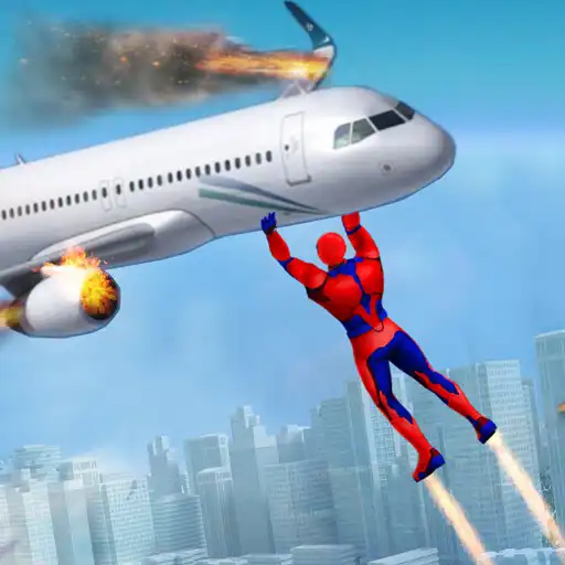 Play Flying Spider Superhero Game APK