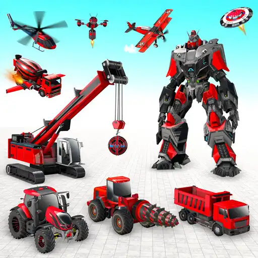 Play Flying Tractor Robot Transform APK