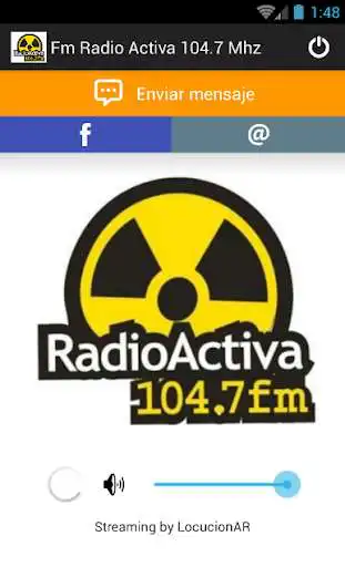 Play Fm Radio Activa 104.7 Mhz  and enjoy Fm Radio Activa 104.7 Mhz with UptoPlay