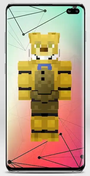 Play Fnaf Skin for Minecraft as an online game Fnaf Skin for Minecraft with UptoPlay