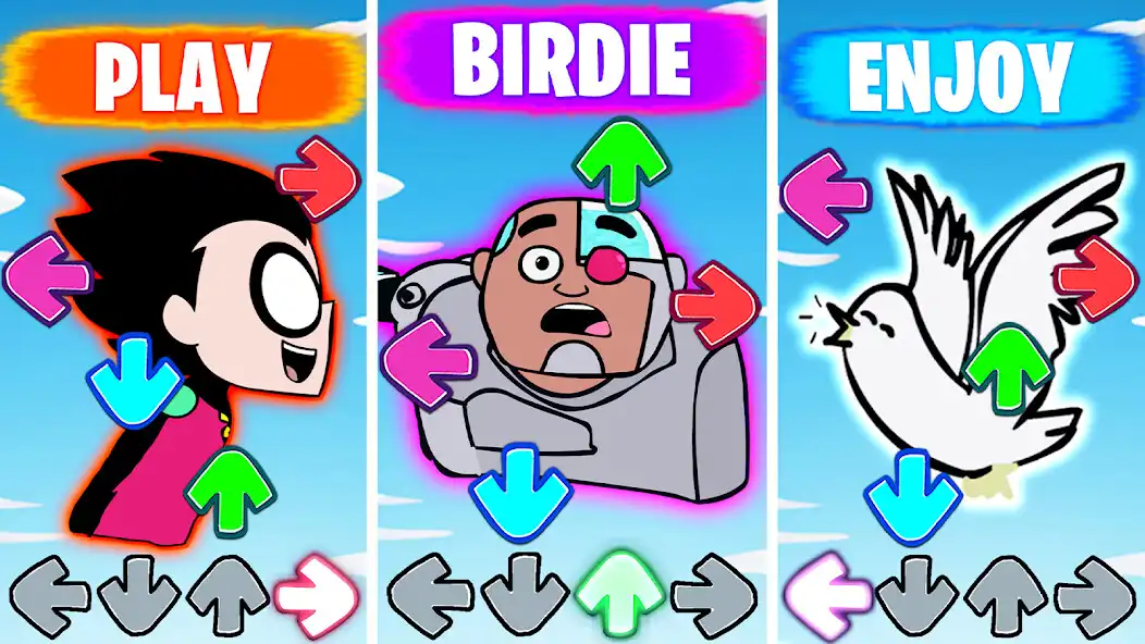 Play FNF Birdie VS Guys Look Mod  and enjoy FNF Birdie VS Guys Look Mod with UptoPlay