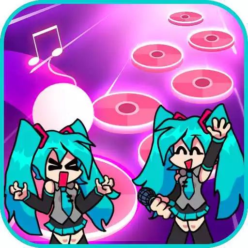 Play FNF Miku Music Battle Friday EDM Tiles Hop APK