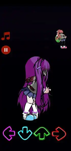 Play FNF Monika.EXE Mod as an online game FNF Monika.EXE Mod with UptoPlay