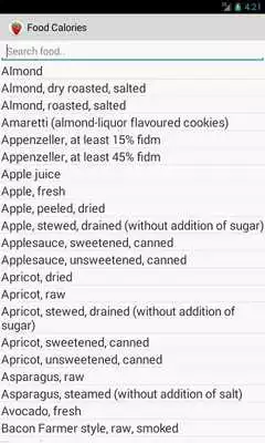 Play Food Calories