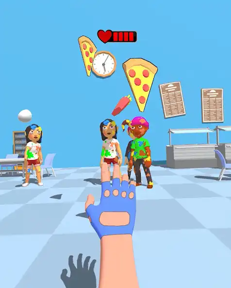 Play Foodfight Mania as an online game Foodfight Mania with UptoPlay