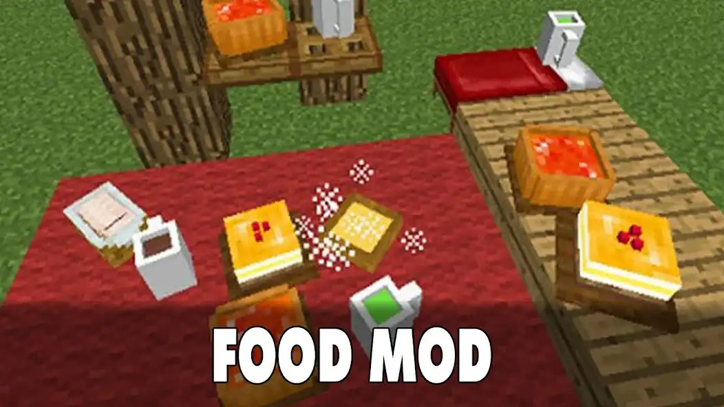 Play Food Mod for Minecraft PE  and enjoy Food Mod for Minecraft PE with UptoPlay