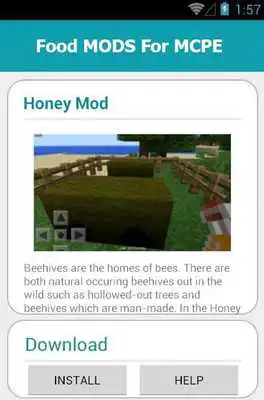 Play Food MODS For MCPE