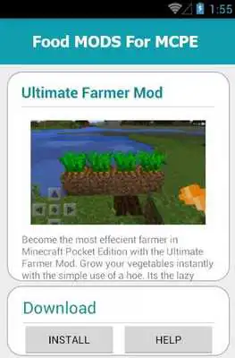 Play Food MODS For MCPE