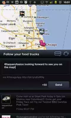 Play Food Trucks - Map and Twitter