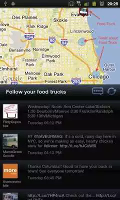 Play Food Trucks - Map and Twitter