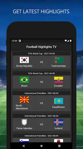 Play Football Highlights TV  and enjoy Football Highlights TV with UptoPlay