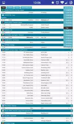 Play Football Live Scores