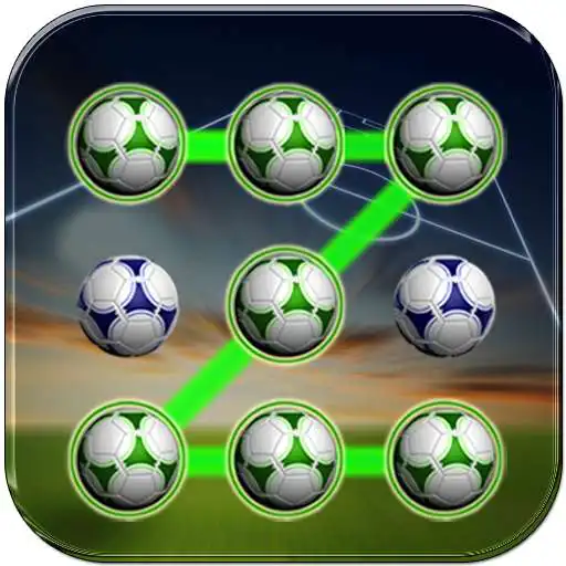 Play Football Pattern Lock Screen APK