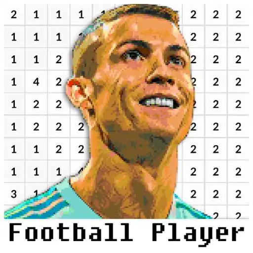 Free play online Football Player Coloring By Number - Pixel APK