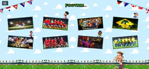 Play Football Puzzle as an online game Football Puzzle with UptoPlay