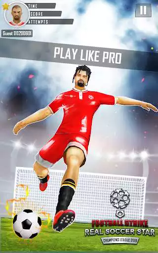 Play Football Strike Real Soccer Star Champions League as an online game Football Strike Real Soccer Star Champions League with UptoPlay