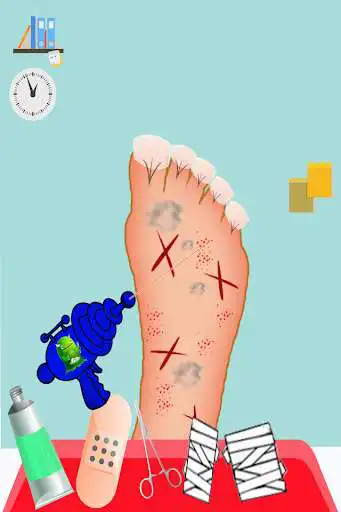 Play Foot Doctor - Feet Care Doctor Games as an online game Foot Doctor - Feet Care Doctor Games with UptoPlay