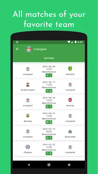 Play FootScores - Live football scores as an online game FootScores - Live football scores with UptoPlay