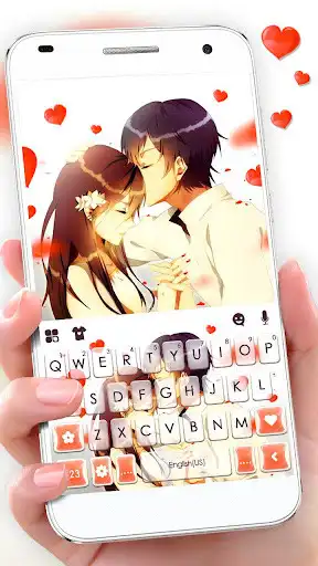 Play Forehead Kiss Keyboard Theme  and enjoy Forehead Kiss Keyboard Theme with UptoPlay